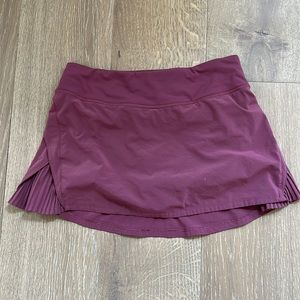 lululemon skirt! (not sure what the exact style is)
